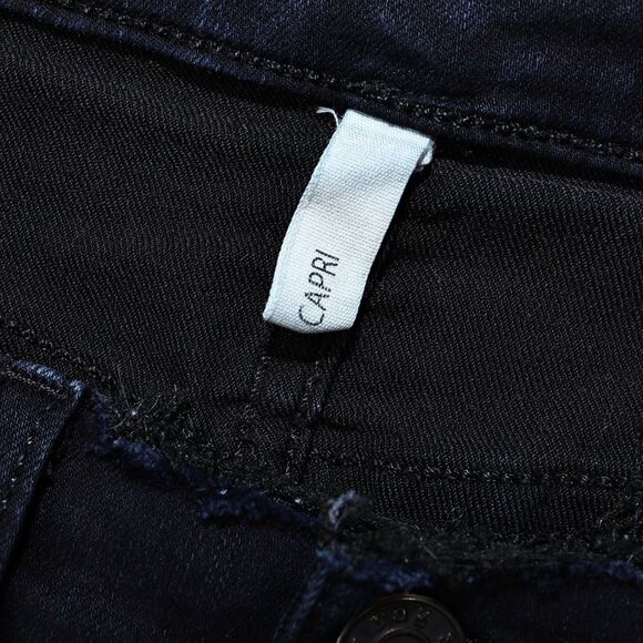 Rag & Bone Jeans Women’s Capri Cropped Skinny Size 26 Raw/Frayed Waist + Hem - Picture 5 of 12